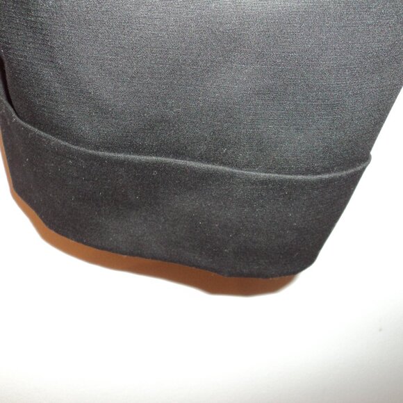 NWT Apt 9 Women's Size 16 Maxwell Fit Capri Pants Cropped Black Faux Croc Belt - Picture 7 of 11